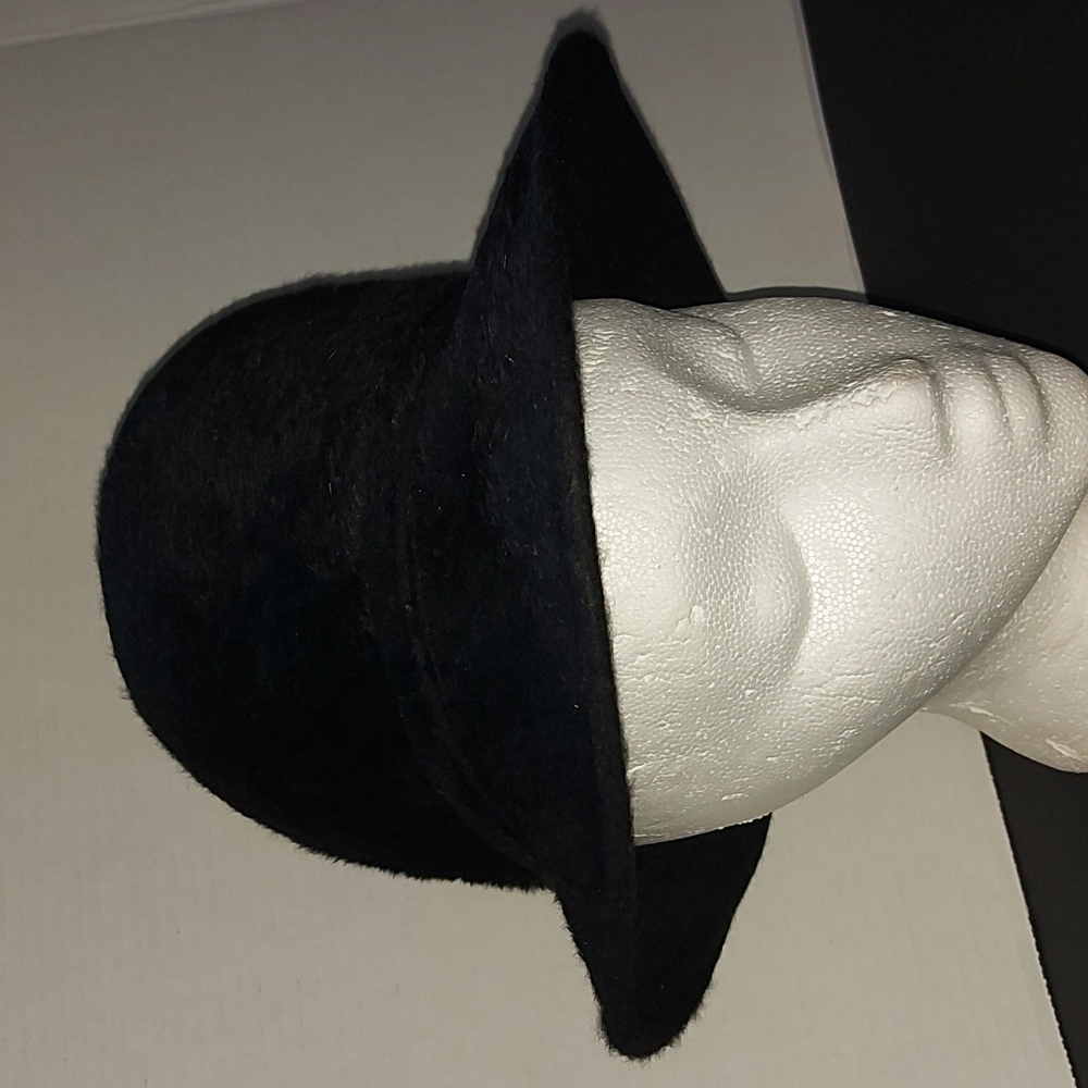 Woman beaver hat